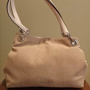 Michael Kors shoulder bag NWT beige fabric
